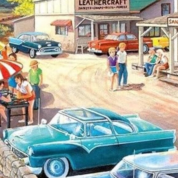 New sealed Ravensburger 500 pcs Large Format Puzzle-Scenic Overlook - Picture 7 of 15